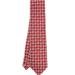 CRAVATTA SARTORIALE EXTRA LONG IN SETA BORDEAUX Collezione heritage