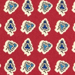 CRAVATTA SARTORIALE EXTRA LONG IN SETA BORDEAUX Collezione heritage