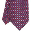CRAVATTA SARTORIALE EXTRA LONG IN SETA BORDEAUX Collezione heritage