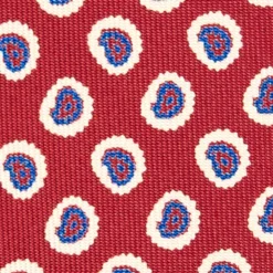 CRAVATTA SARTORIALE EXTRA LONG IN SETA BORDEAUX Collezione heritage