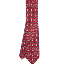 CRAVATTA SARTORIALE EXTRA LONG IN SETA BORDEAUX Collezione heritage