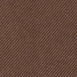 CRAVATTA SARTORIALE IN SETA JACQUARD MARRONE SCURO Tinta unita