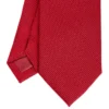 CRAVATTA SARTORIALE ROSSA In garza di seta