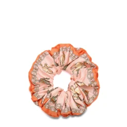 ELASTICO PER CAPELLI IN SETA ARANCIONE Lucky elephant
