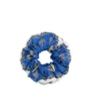 ELASTICO PER CAPELLI IN SETA BLU Lucky elephant