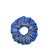 ELASTICO PER CAPELLI IN SETA BLUETTE Motivo greca