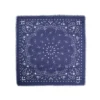 FOULARD IN LANA, CASHMERE E SETA 65 BLU SCURO Paisley