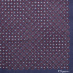 FOULARD IN LANA, CASHMERE E SETA 65 BLU SCURO Archivio inspiration 1985