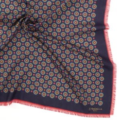 FOULARD IN LANA, CASHMERE E SETA 65 BLU SCURO Archivio inspiration 1939