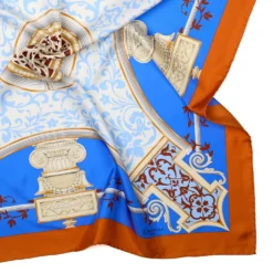 FOULARD IN SETA 90 ARANCIONE Divinita’