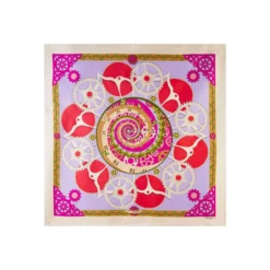 FOULARD IN SETA 90 BEIGE Timelss morning