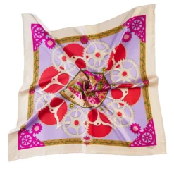 FOULARD IN SETA 90 BEIGE Timelss morning
