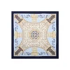 FOULARD IN SETA 90 BLU Divinita’