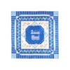 FOULARD IN SETA 90 BLU La gelateria