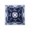 FOULARD IN SETA 90 BLU Microfantasia, nappine e chiavi