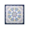 FOULARD IN SETA 90 BLU Mosaico