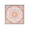 FOULARD IN SETA 90 GRIGIO CHIARO Le mongolfiere