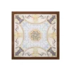 FOULARD IN SETA 90 MARRONE CHIARO Divinita’