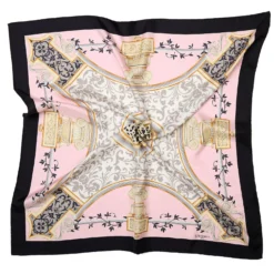 FOULARD IN SETA 90 NERO Divinita’