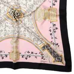 FOULARD IN SETA 90 NERO Divinita’