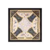FOULARD IN SETA NERO Napoli terra mia