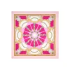 FOULARD IN SETA 90 ROSA Il chiostro di santa chiara