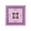 FOULARD IN SETA 90 ROSA Maiolica mediterranea