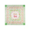FOULARD IN SETA 90 VERDE CHIARO La gelateria