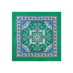 FOULARD IN SETA 90 VERDE Mediterranean vibes