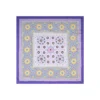 FOULARD IN SETA 90 VIOLA Mosaico