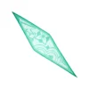 FOULARD ROMBO IN SETA VERDE Archivio inspiration 1961
