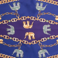FOULARD ROMBO IN SETA VIOLA Collezione lucky charm