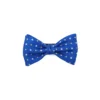 PAPILLON ANNODATO IN SETA BLUETTE Microfantasia fiore