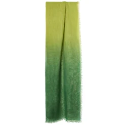 PASHMINA VERDE EFFETTO SFUMATO In cashmere