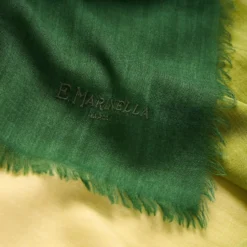 PASHMINA VERDE EFFETTO SFUMATO In cashmere