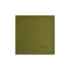 POCHETTE DA TASCHINO IN SETA STAMPATA A MANO VERDE OLIVA Pois