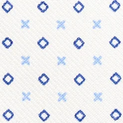 PORTACARTE DI CREDITO SETA E PELLE BIANCO 5 scomparti