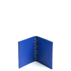 PORTACARTE PIEGHEVOLE IN SETA PELLE BLUETTE 10 scomparti