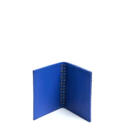 PORTACARTE PIEGHEVOLE IN SETA PELLE BLUETTE 10 scomparti