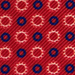 PORTACARTE PIEGHEVOLE IN SETA PELLE ROSSO 10 scomparti