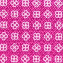 PORTACARTE PIEGHEVOLE IN SETA PELLE FUCSIA 10 scomparti