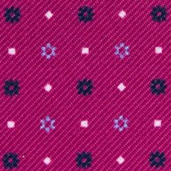 PORTACARTE PIEGHEVOLE IN SETA PELLE FUCSIA 10 scomparti