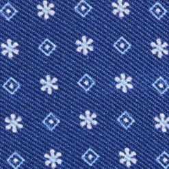 PORTAFOGLIO PICCOLO BLU In seta e pelle