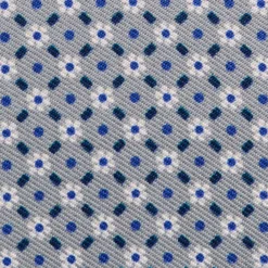 PORTAFOGLIO PICCOLO GRIGIO SCURO In seta e pelle