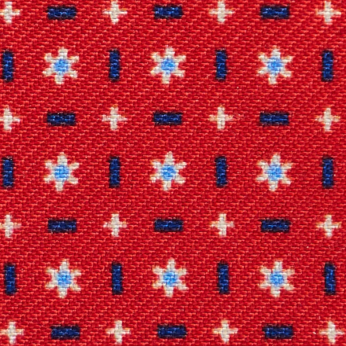 PORTAFOGLIO PICCOLO ROSSO In seta e pelle