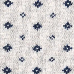 SCALDACOLLO BLU SCURO MICROFANTASIA In cashmere