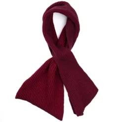 SCALDACOLLO BORDEAUX IN CASHMERETinta unita