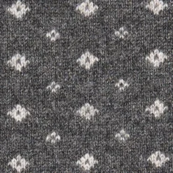 SCALDACOLLO GRIGIO SCURO MICROFANTASIA In cashmere