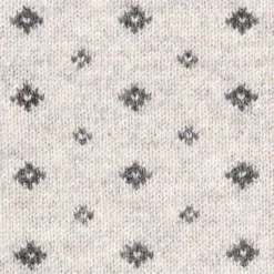 SCALDACOLLO GRIGIO SCURO MICROFANTASIA In cashmere