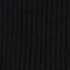 SCALDACOLLO NERO IN CASHMERETinta unita